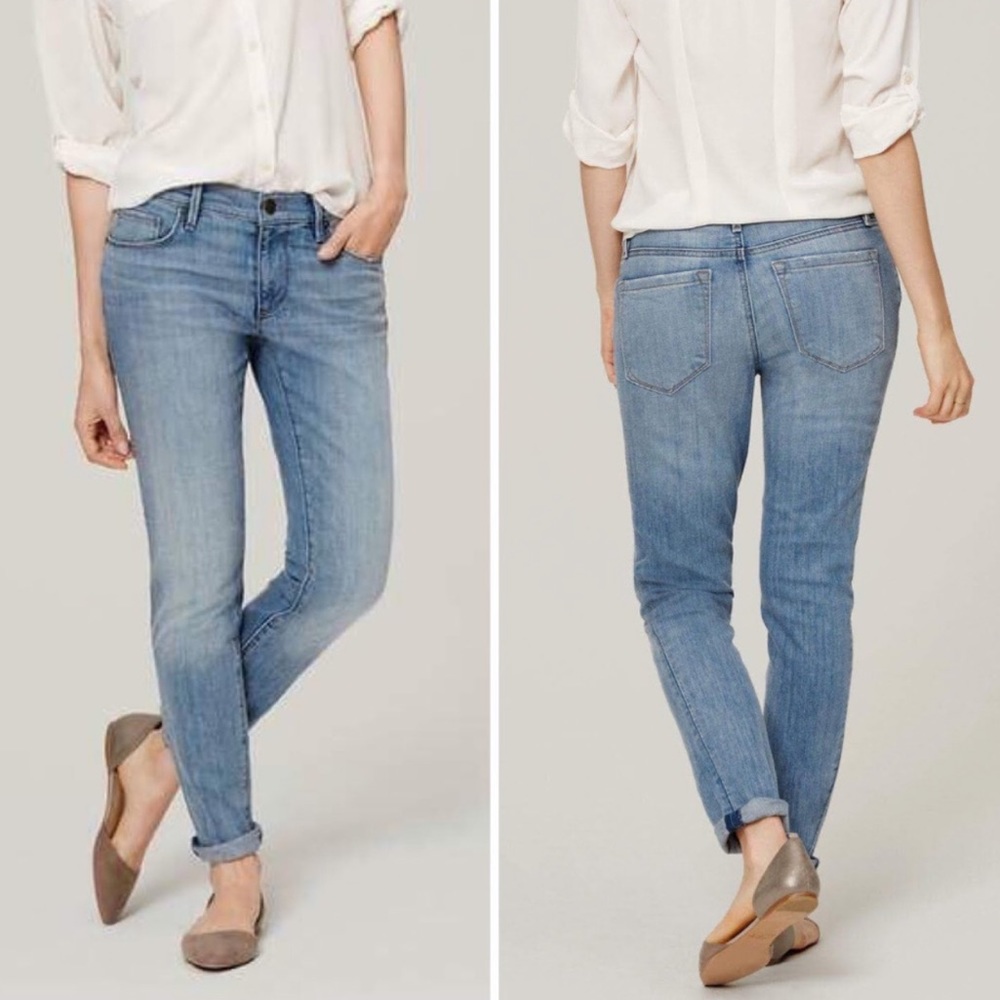 Loft relaxed skinny jeans